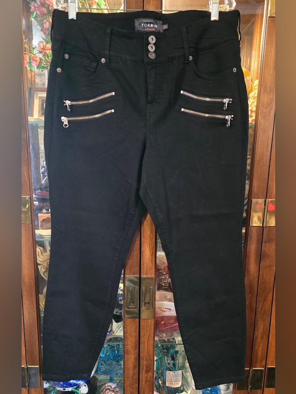 Torrid Premium Multi-Zip Jeggings